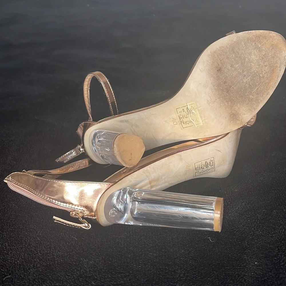 Rose Gold Heel | Store: Akira | Worn: 3x | Size 9 in Womens - Picture 6 of 6
